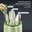 Rotating Knife Holder, Petal Shaped, 360 Degree Rotating, Large Capacity Chopsticks, Knife Holder, Kitchen Supplies Storage Rack - Korvel