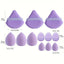 12Pcs Makeup Sponge Blender Beauty Egg Foundation Sponges Liquid Cream Cosmetic Puff Women Make Up Accessories Beauty Tools - Korvel