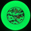 Alpine Glow Douglas Fir - Ninja Frog Disc Golf Putter