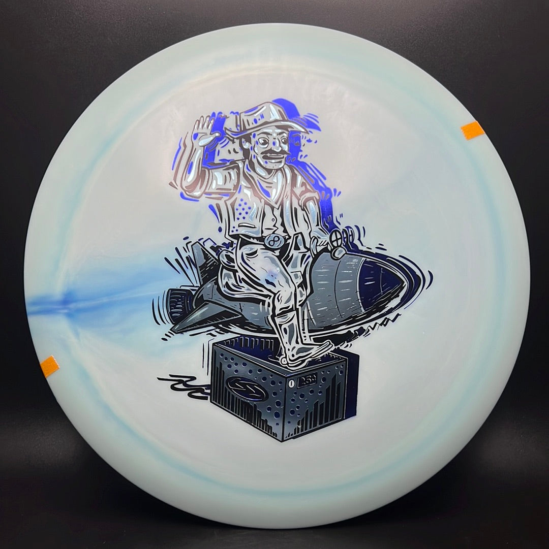 Alpha Warbird - Ride Em Rocket Cowboy Triple Foil Disc