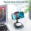 Multi functional wireless charging desktop magnetic bracket suitable for folding wireless chargers for Apple and Huawei phones - Korvel