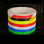 Fluorescent Reflective Stickers for Bicycle Safety