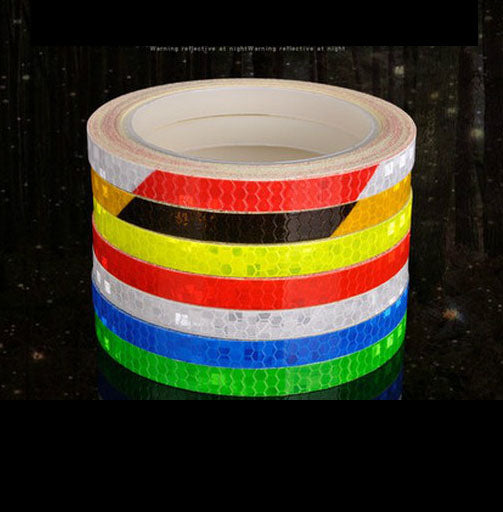 Fluorescent Reflective Stickers for Bicycle Safety