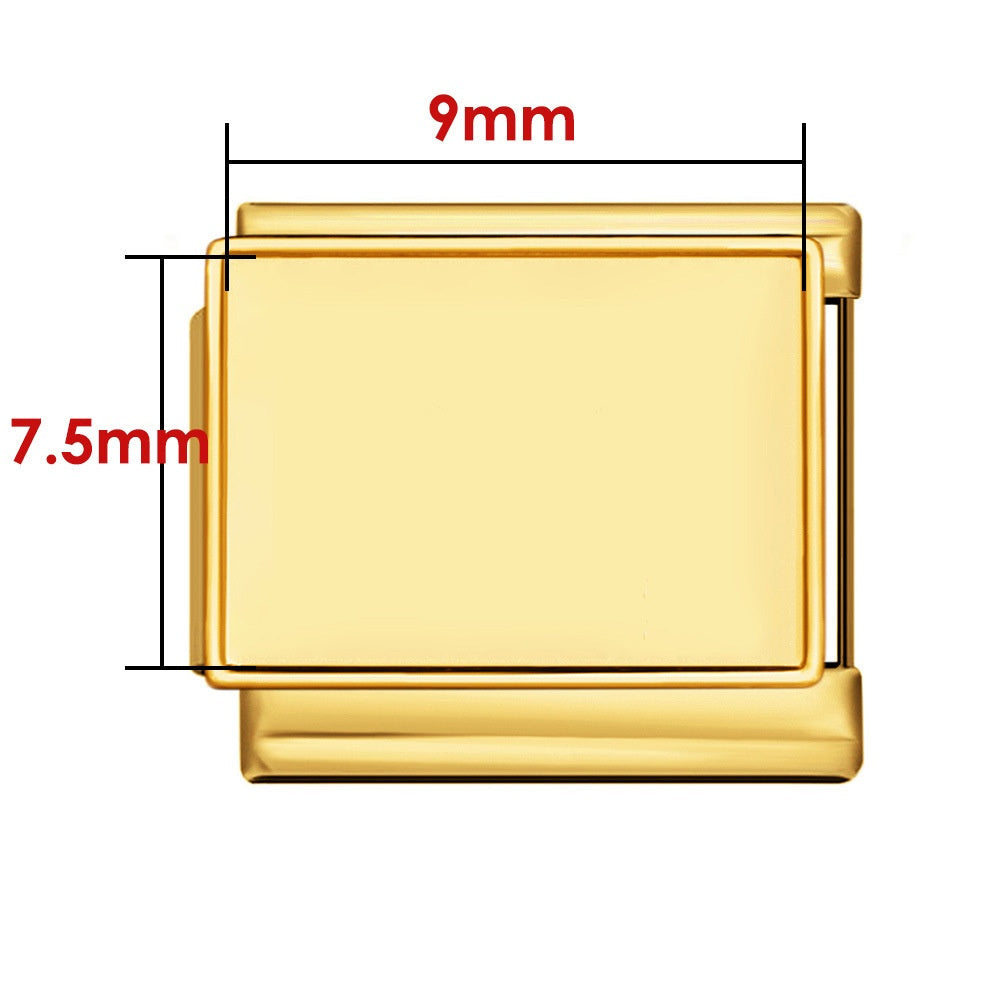 DIY Personalized Photo Picture Frame Making Titanium Steel Watch Band Chain Fashion Splicing Modular Bracelet - Korvel