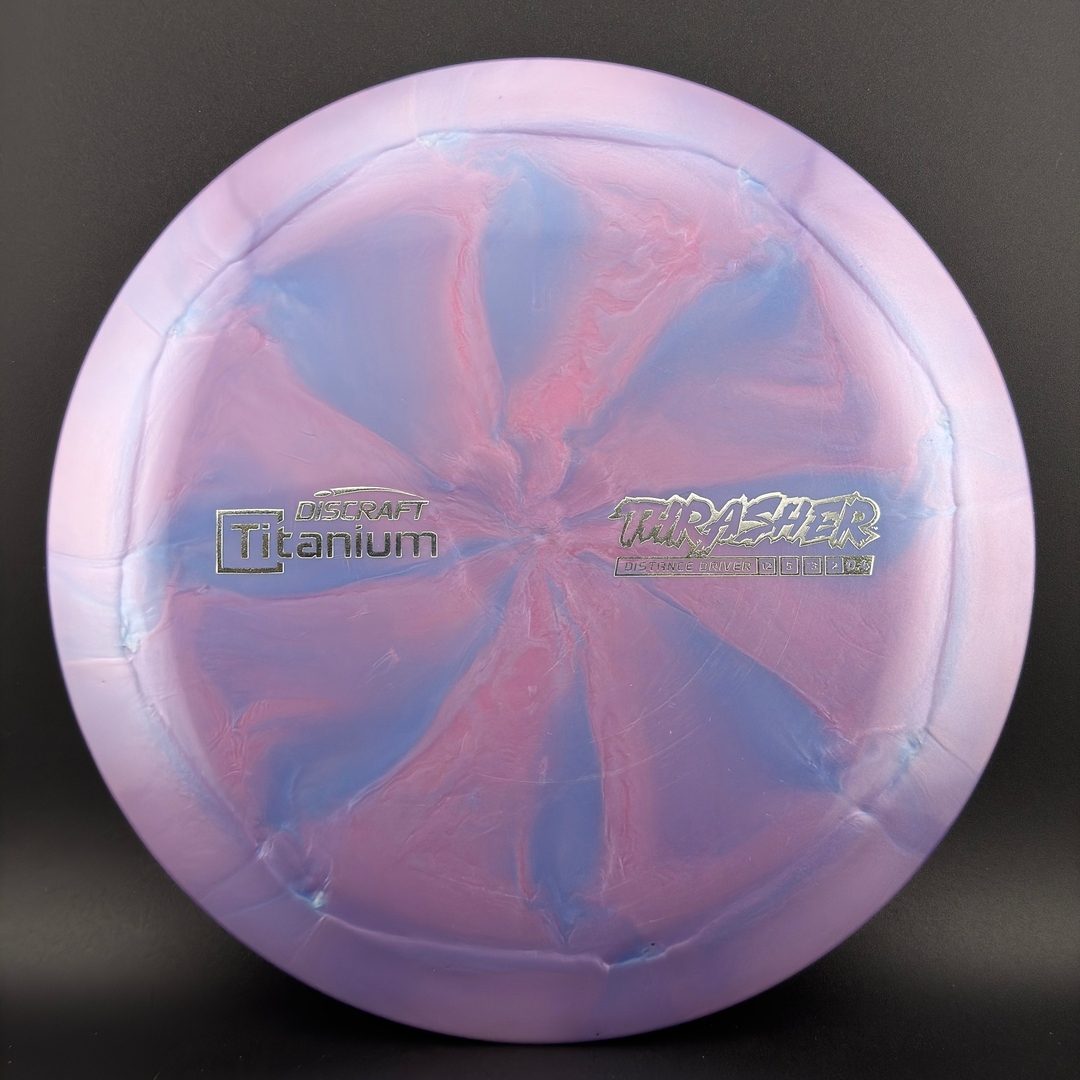 Titanium Swirl Thrasher Disc Golf Disc