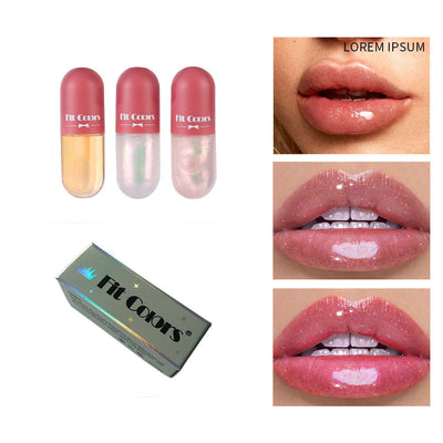 Fit Colors Mini Capsule Lip Gloss - Transparent Color Changing