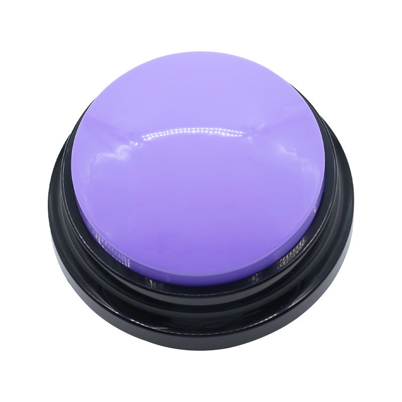 Dog Talking Button Pet Communication Key Sound Maker Cat Bell Toy Supplies Voice Recording Training Device - Korvel