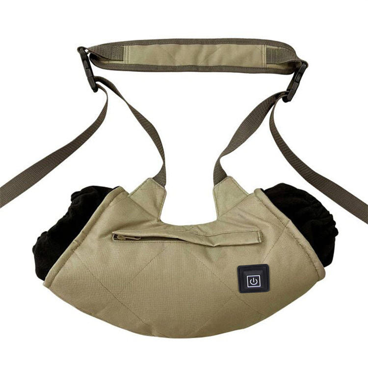Ice Fishing Autumn and Winter Outdoor Camping Heating Hand Bag Three gear Adjusting Winter Intelligent Heating Gloves - Korvel