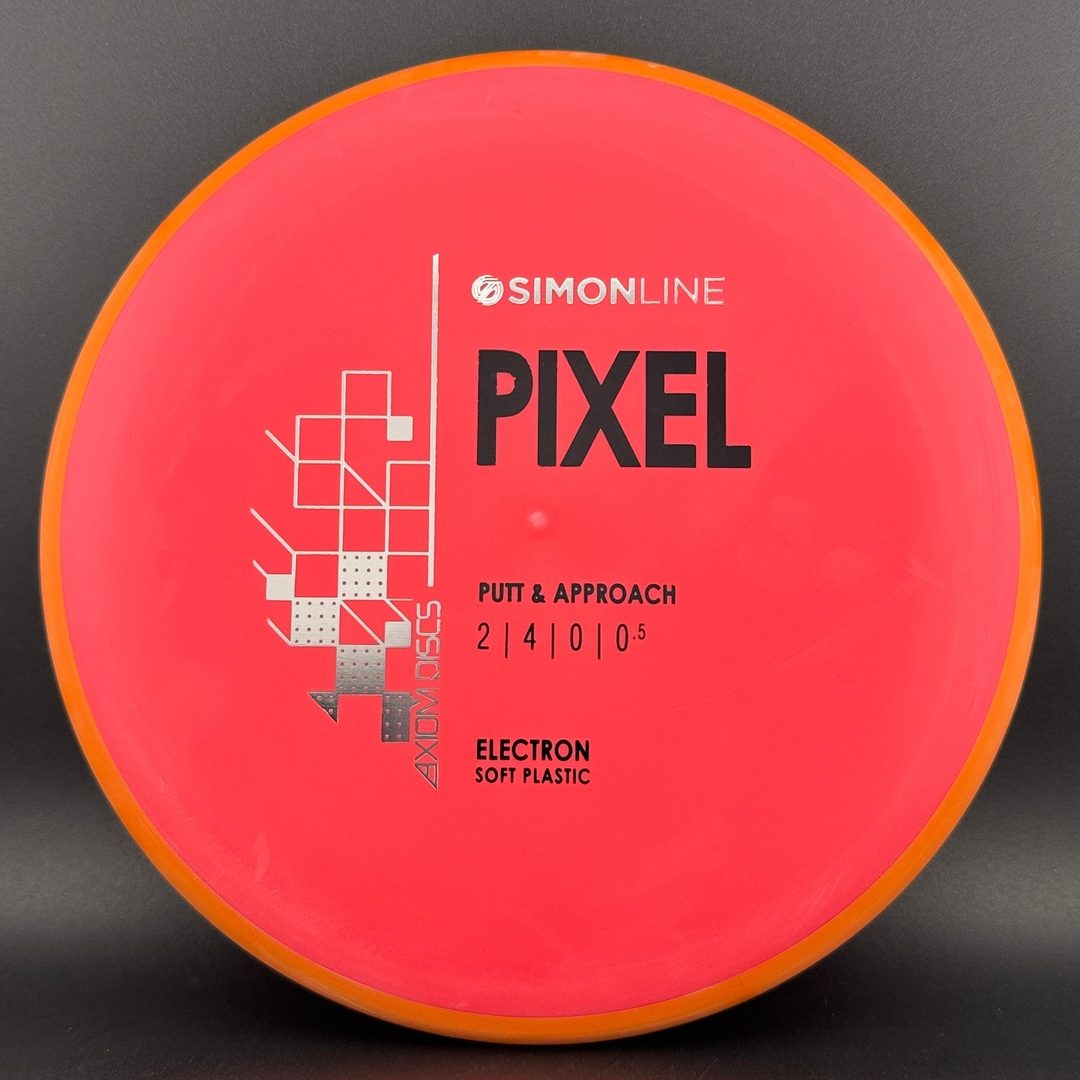 Soft Electron Pixel - Simon Line Disc Golf Putter