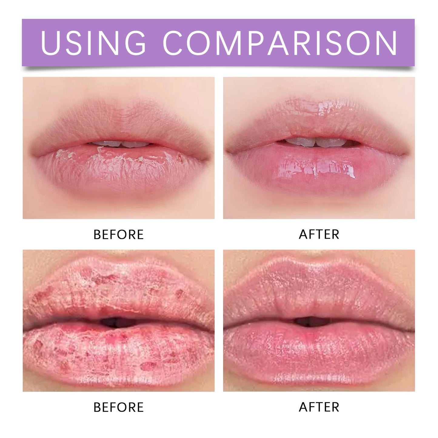 Grape Sleep Lip Mask, Gentle Nourishing Lip Color Bright Moisturizing Lip Skin Moisturizing Lip Mask - Korvel