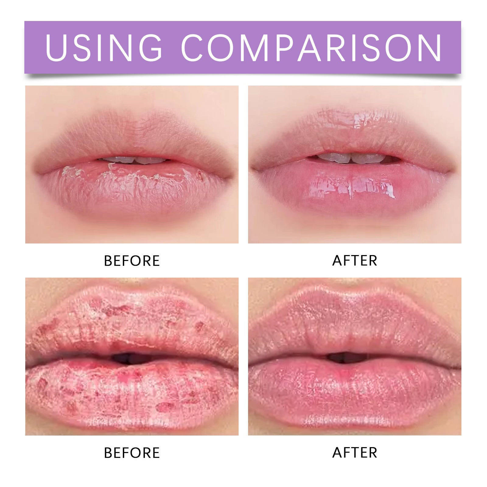 Grape Sleep Lip Mask, Gentle Nourishing Lip Color Bright Moisturizing Lip Skin Moisturizing Lip Mask - Korvel