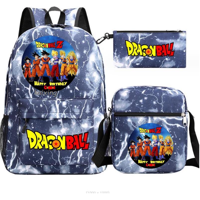 Youth Dragon Ball 3-Piece Backpack Set
