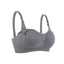 Pregnant Women Without Steel Ring Front Open Buckle Plus Size Seamless Breastfeeding Bra Adjustment Type Gathering Bra Underwear - Korvel