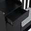 39.3'W70.8'H multifunctional corridor shoe cabinet with soft padded nail board and black hanger with entrance hook - Korvel