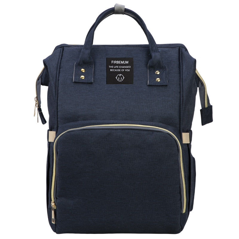Bolsa de pañales de gran capacidad Lequeen - Mochila de viaje premium