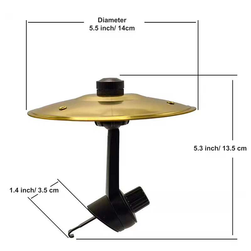 Car Collision Cymbals & Ventilated Drums - Decorative Instruments