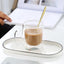 Elegant Double Layer Borosilicate Glass Mug