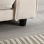 Canapé-lit futon convertible 3 plis - Gris foncé, Gris clair et Beige