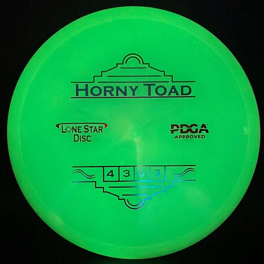 Alpha Glow Horny Toad Disc Golf Putter