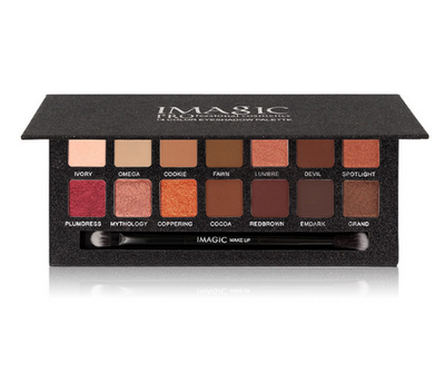 Paleta de Sombra de Ojos Mate Nude IMAGIC de 14 Colores