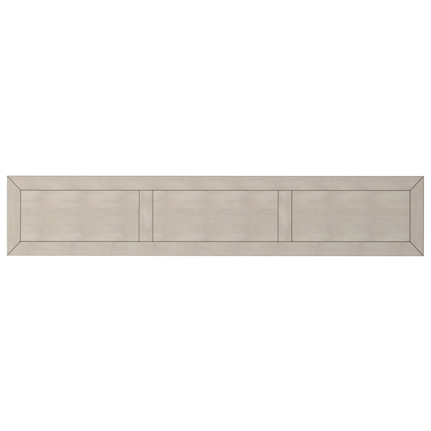 TREXM Rustic Entryway Console Table60" Long Sofa Table with two Different Size Drawers and Bottom Shelf for Storage (Gray Wash) - Korvel