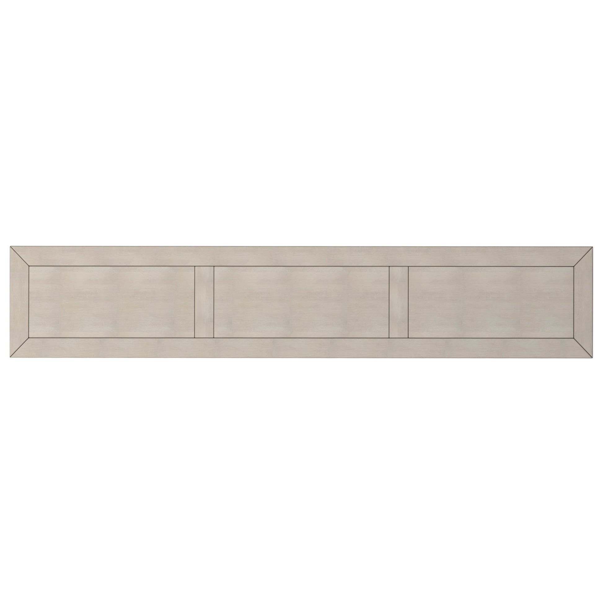 TREXM Rustic Entryway Console Table60" Long Sofa Table with two Different Size Drawers and Bottom Shelf for Storage (Gray Wash) - Korvel