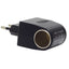 Universal Car Cigarette Lighter Power Adapter 220V to 12V