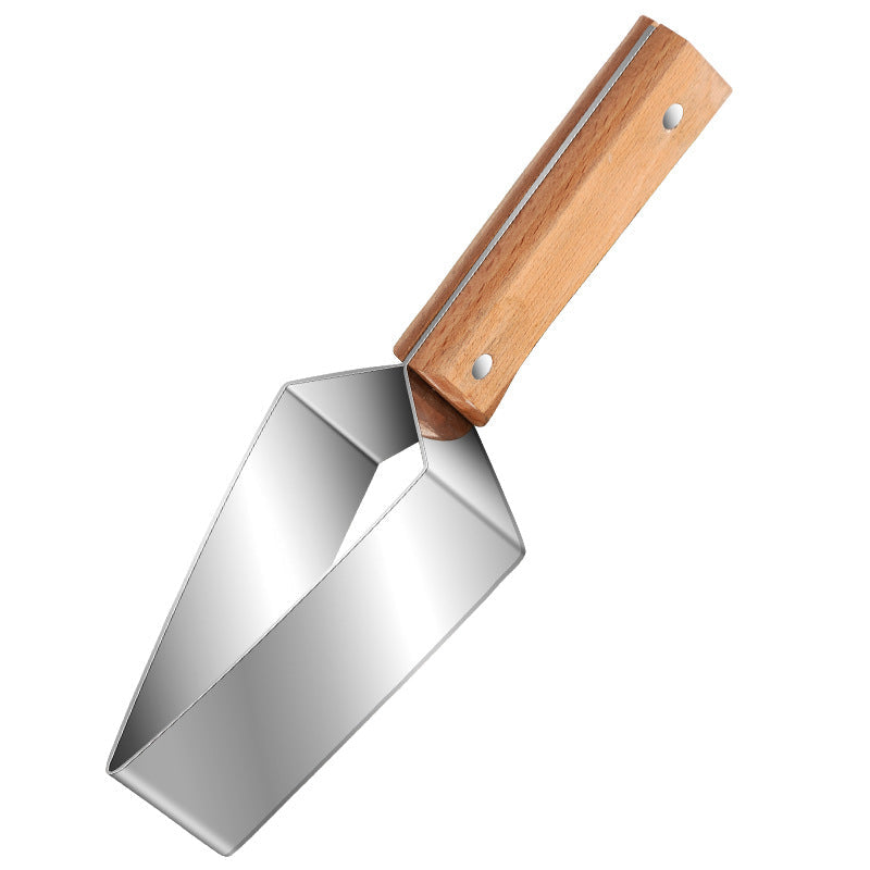 New Watermelon Splitter Watermelon Cutting Artifact 430 Stainless Steel Cutting Piece Splitter Household Melon Triangle Cutting - Korvel