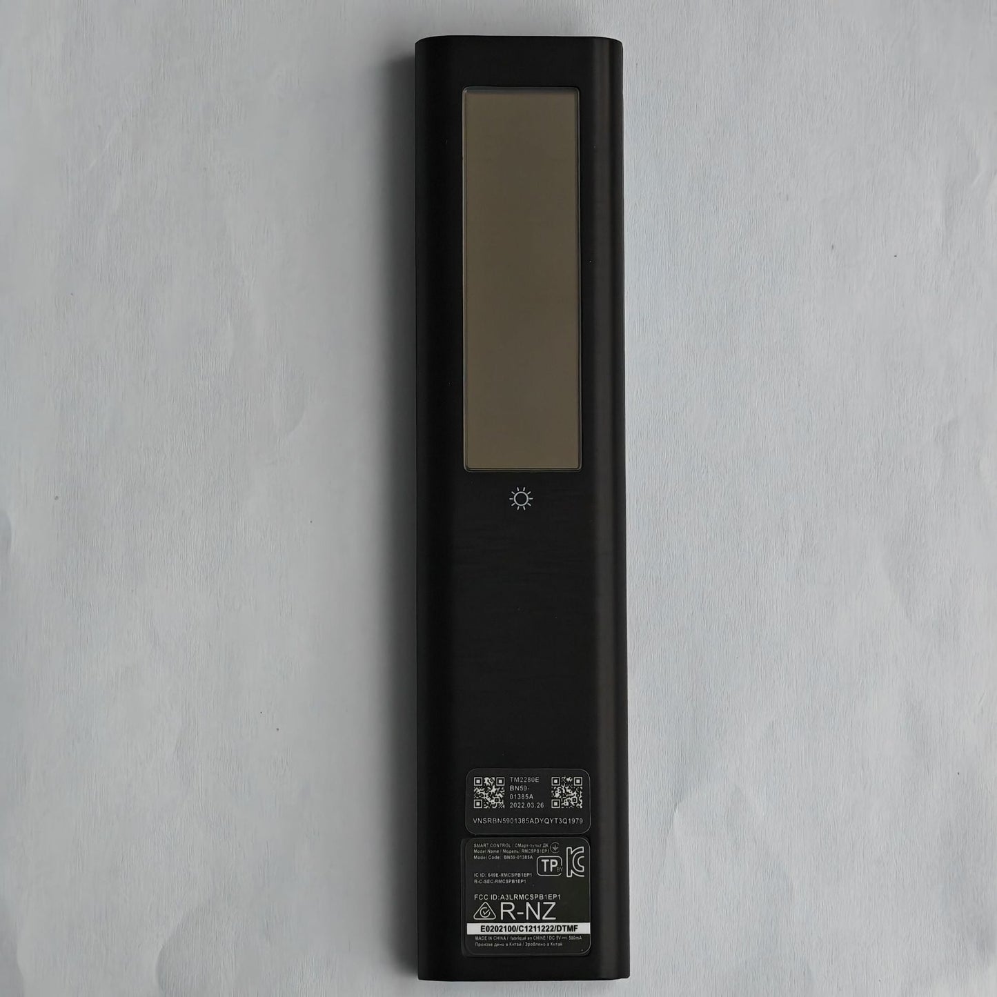 Samsung Solar Bluetooth Voice TV Remote Control BN59-01385A Upgraded Premium Version - Korvel
