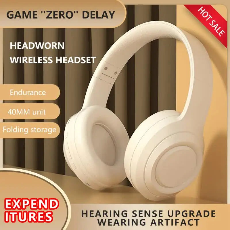 Bluetooth Earphones Music Active Noise Reduction Bluetooth Headwear Bluetooth Earphones - Korvel