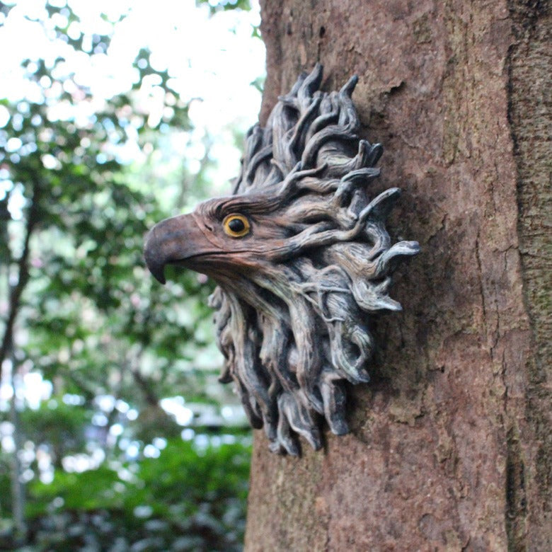 Eagle pendant outdoor garden resin simulated animal statue - Korvel