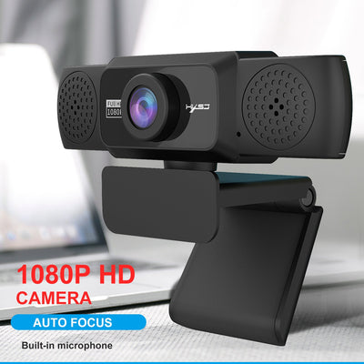 1080P high-definition computer camera with 360 degree rotatable video conferencing and live streaming of online courses - Korvel