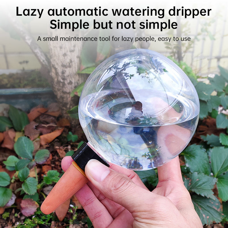 1-5PCS 500ML Plastic Automatic Plant Watering Bulbs, Globe - Shaped Self - Watering Drip Irrigation for Pots - Korvel