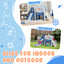 9-1 Toddler Slide Set,Kids Slide for Toddlers Ages 1+, Basketball Hoop, Tunnel and Storage Space, Pirate Ship Themed Slide - Korvel