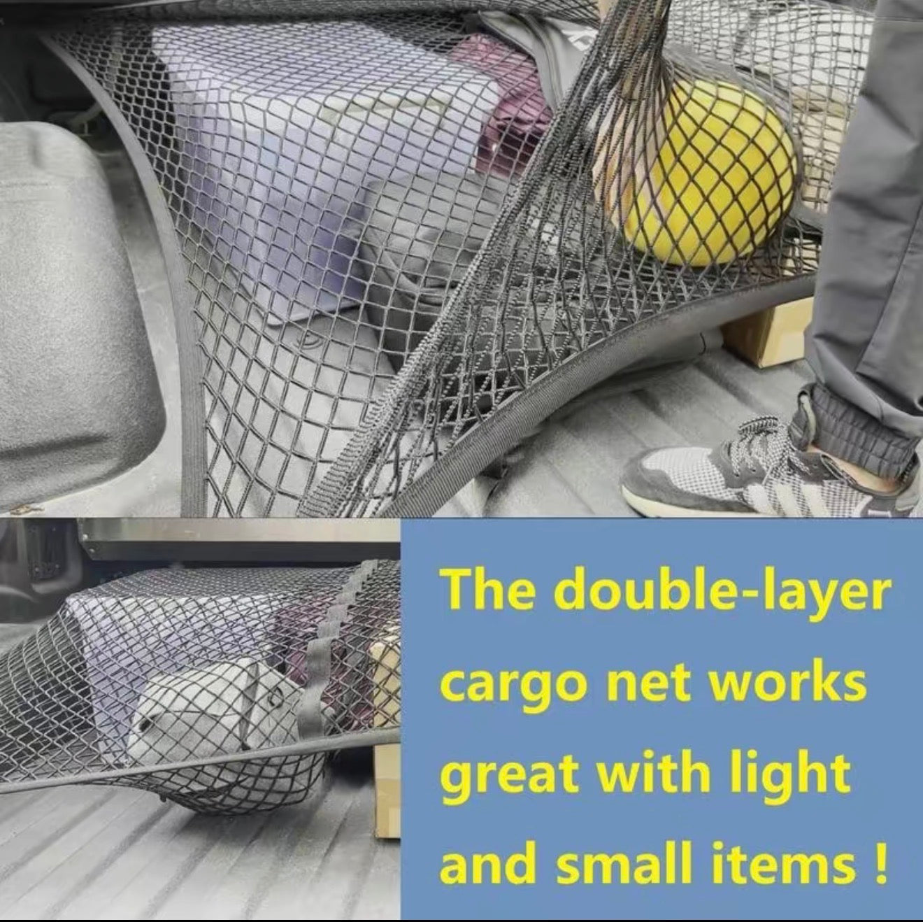 Filet de Cargo StretchHold pour une Gestion Sécurisée des Charges