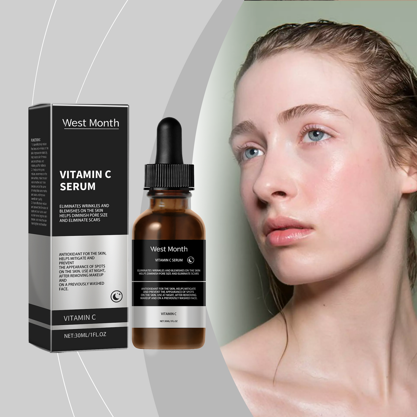 Esencia Facial Premium de Vitamina C para una Piel Radiante