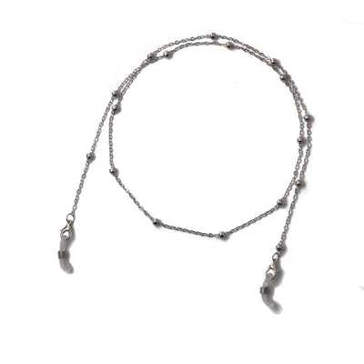 Bead metal glasses chain mask chain women's sunglasses chain accessories non-slip dual use - Korvel