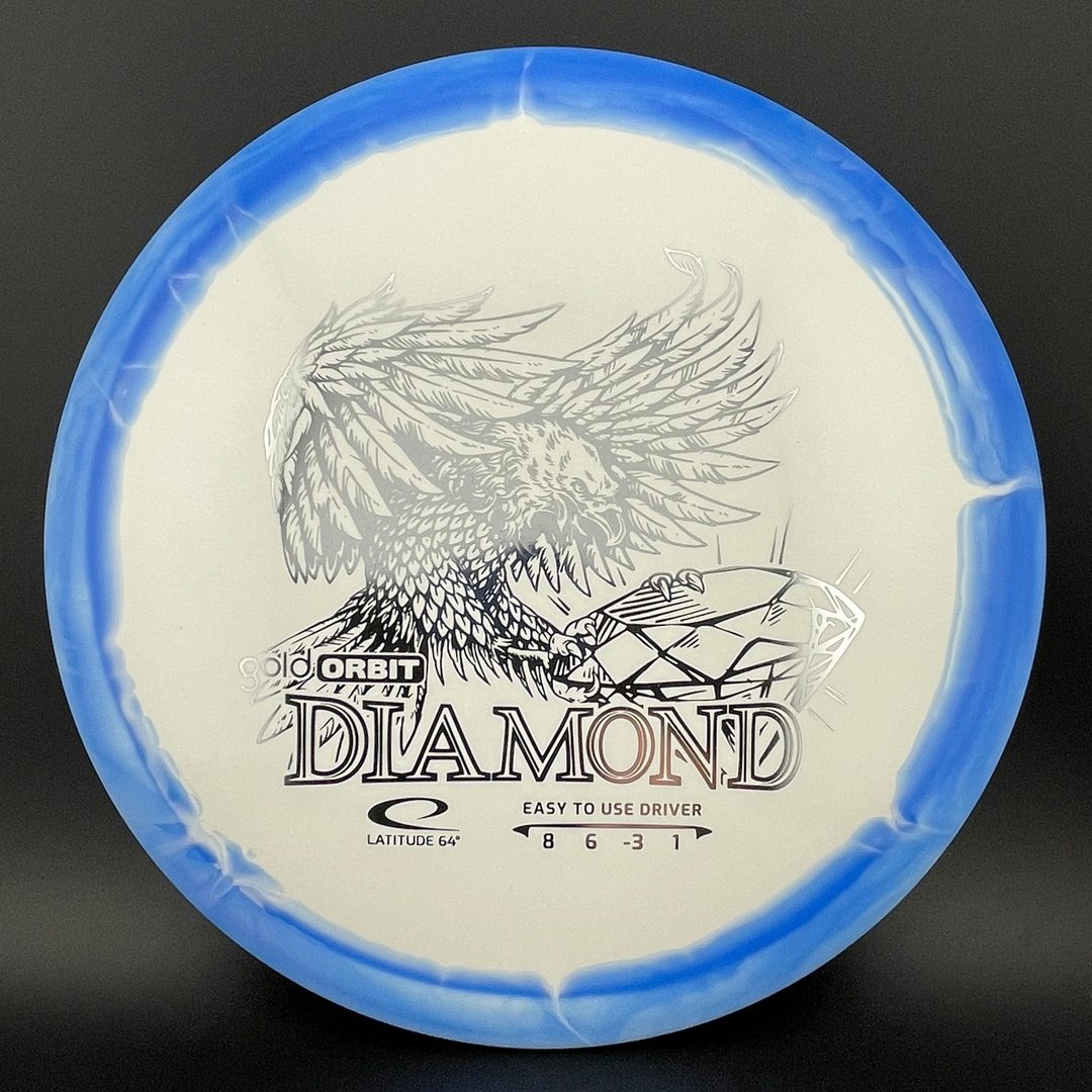 Disque de Golf en Diamant Gold Orbit