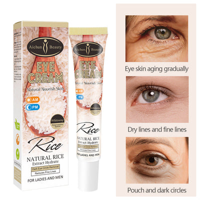 Rice Eye Cream To Remove Eye Bags And Dark Circles To Fade Fine Lines And Firming Eye Care Eye Cream - Korvel