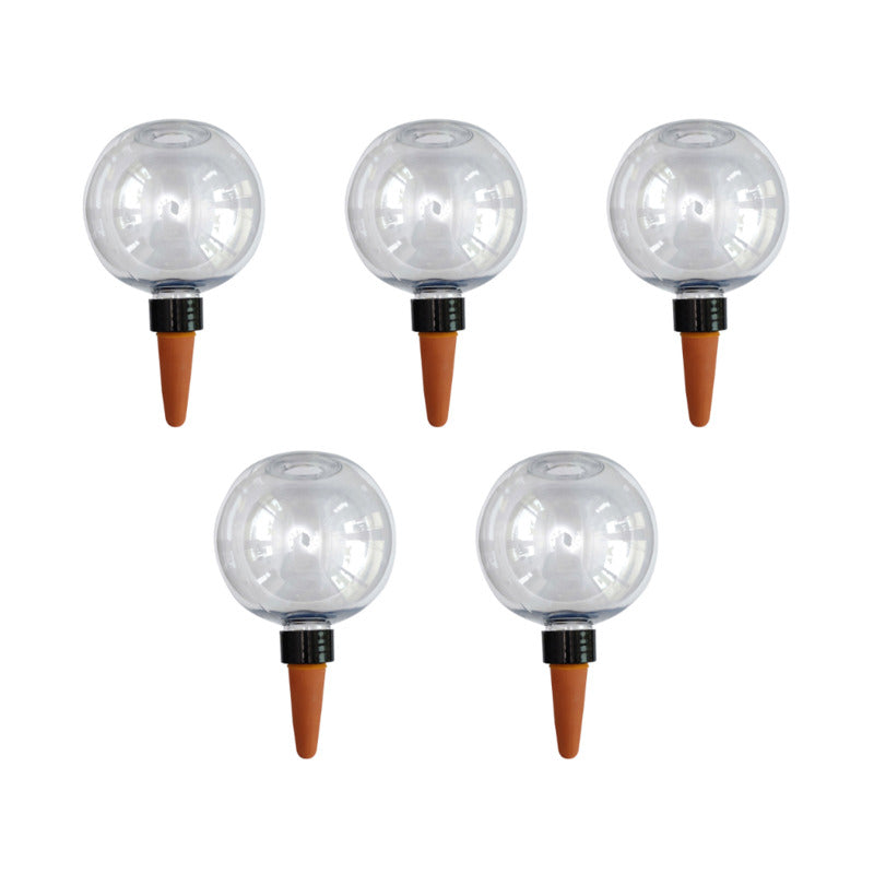 1-5PCS 500ML Plastic Automatic Plant Watering Bulbs, Globe - Shaped Self - Watering Drip Irrigation for Pots - Korvel