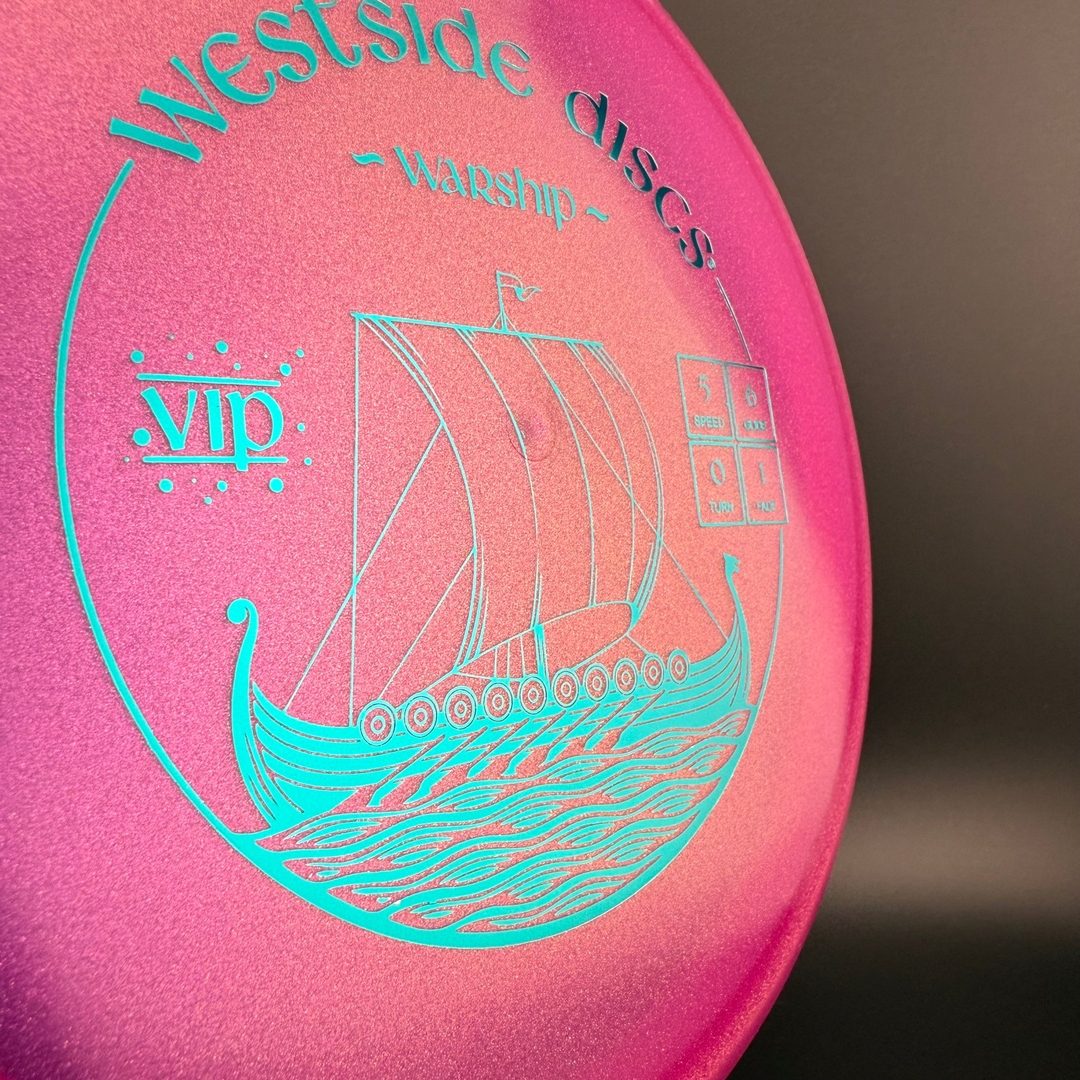 VIP Glimmer Warship Disc Golf Disc
