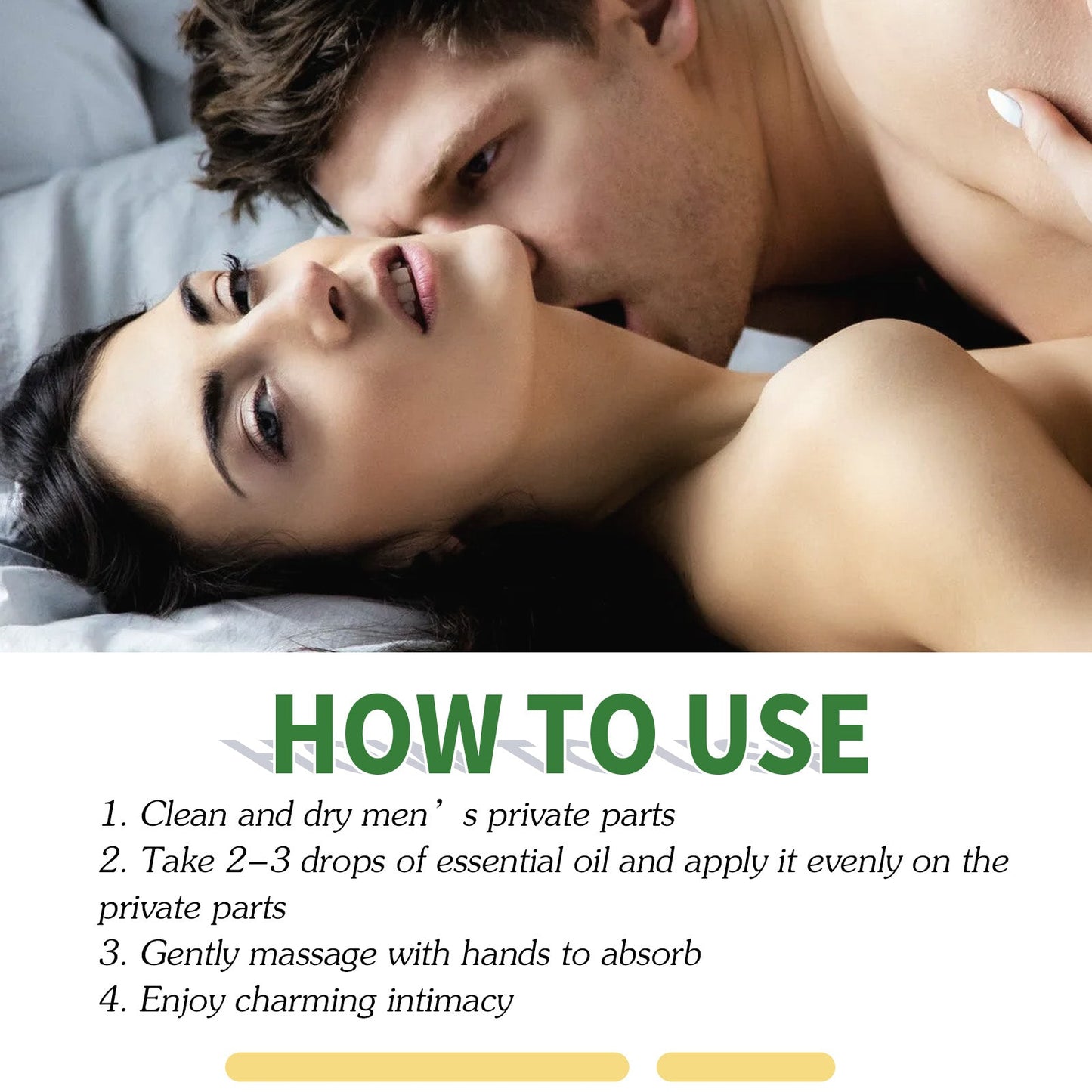 Androgens Massage Oil, Men's Body Care Strong Vitality Nourishing Care Essential Oil - Korvel