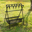 Outdoor camping folding shelf camping car drying rack drying net drying rack storage rack - Korvel