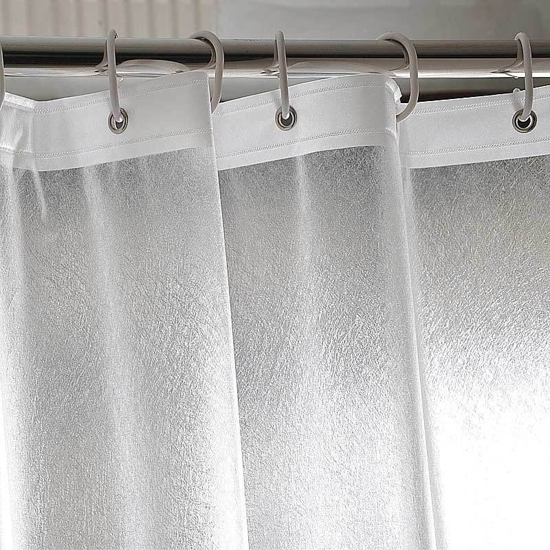 3D Water Cube Shower Curtain, Silk Pattern Waterproof Bathroom Partition Curtain, Cobblestone Curtain - Korvel