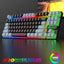 Gaming Keyboard Colorful LED Backlight Office Keyboard for Desktop Typing PC - Korvel