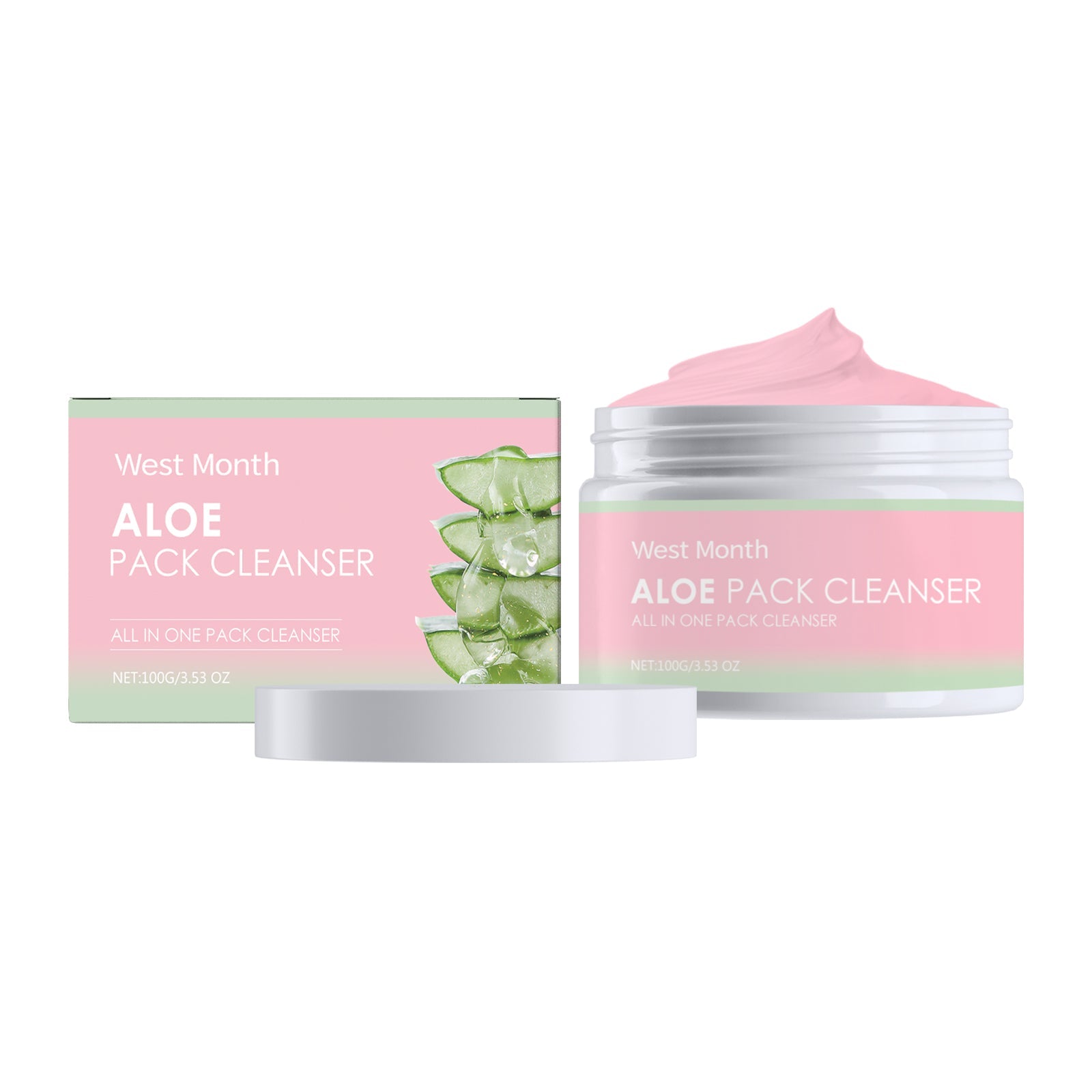 Aloe Soothing Cleanser Gently Cleans Pores, Exfoliates And Smoothes Skin - Korvel