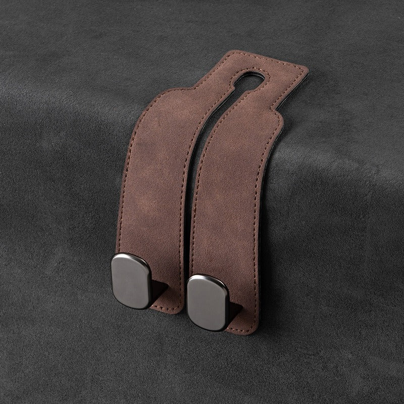 Car seat back phone holder hook - Korvel