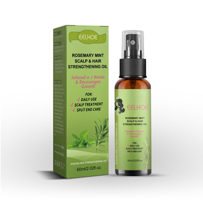 Rosemary Dense Hair Spray Hydrates Roots For Increased Elasticity Restoring Shine Anti-Set Hair Spray - Korvel