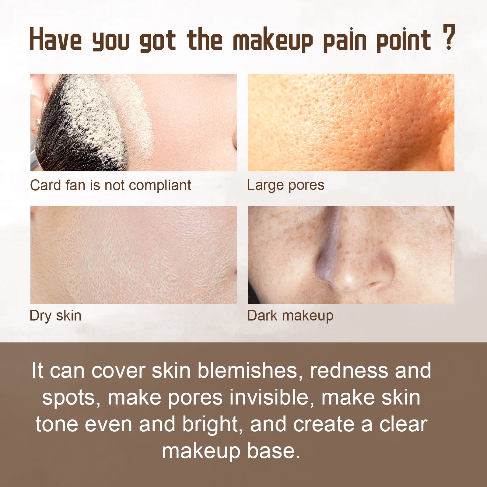 Primer Primer, Invisible Pore Concealer Primer Primer is naturally light and long-lasting without removing makeup - Korvel