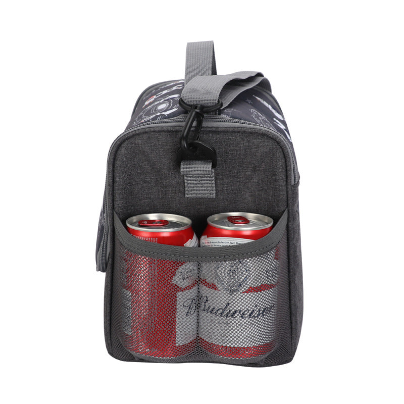 Large capacity thick waterproof heat preservation space walk series lunch box bag - Korvel